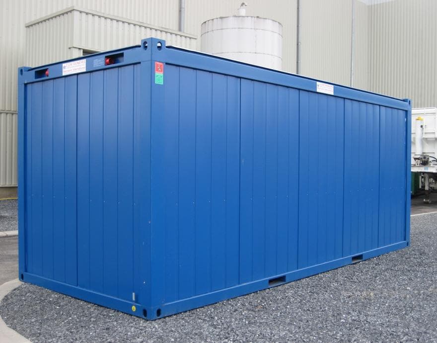 Used 20-FT Blue Office Container