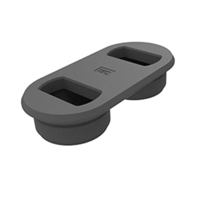 Double Flush ISO Socket